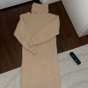 Long dress turtleneck